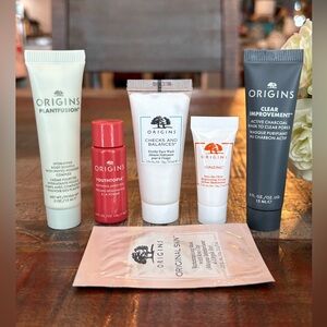 New ORIGINS Minis Bundle GINZING, PLANTFUSION, YOUTHTOPIA, CHECKS & BALANCES ++